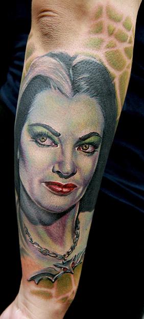 Tattoos - Lily Munster